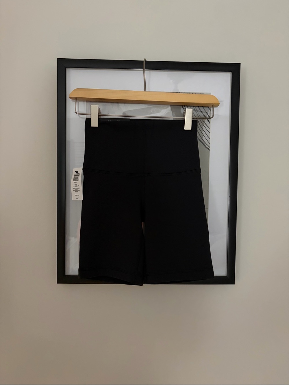 Aritzia High-Waist Black Bike Shorts